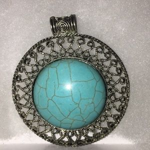 Tibetan Style XL Silver Pendant ~New~